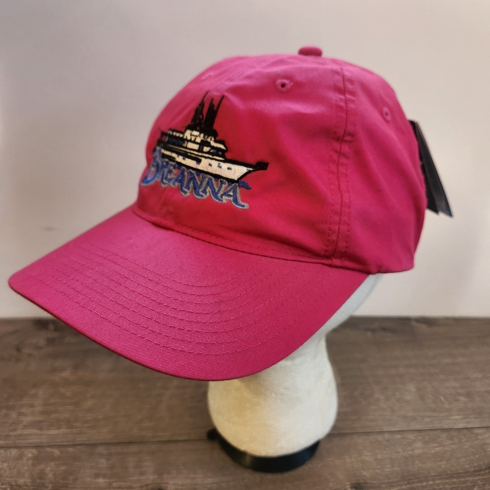 NWT Nike Golf Pink Unstructured Breanna Embroidered Adjustable Hat 580087-670